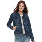 Women's Sonoma Goods For Life&trade; Jean Jacket, Size: Small, Multicolor