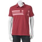 Men's Sonoma Goods For Life&trade; Classic-fit Slubbed Polo, Size: Large, Red