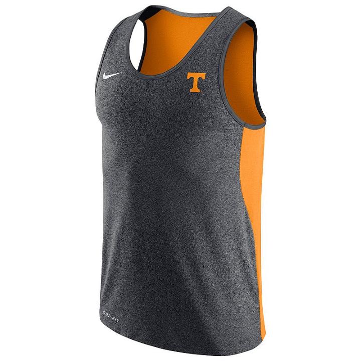 Men's Nike Tennessee Volunteers Dri-fit Touch Tank Top, Size: Small, Multicolor