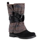 Muk Luks Nikita Women's Water Resistant Winter Boots, Size: 6, Black