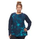 Plus Size Tek Gear&reg; Core Tee, Women's, Size: 3xl, Dark Blue