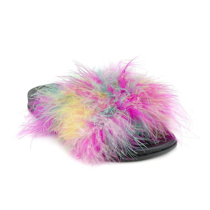 Olivia Miller Betsy Women's Slide Sandals, Girl's, Size: 6, Ovrfl Oth
