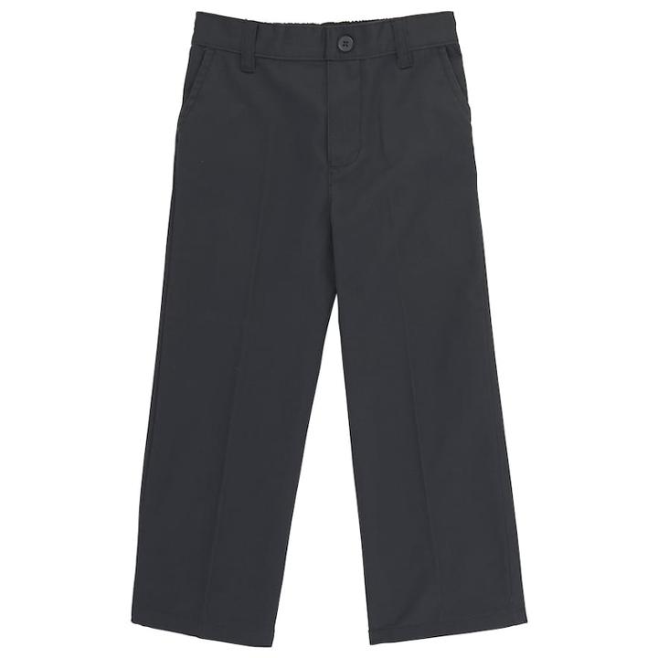 Boys 4-20 French Toast School Uniform Relaxed-fit Pull-on Twill Pants, Size: 16, Light Grey