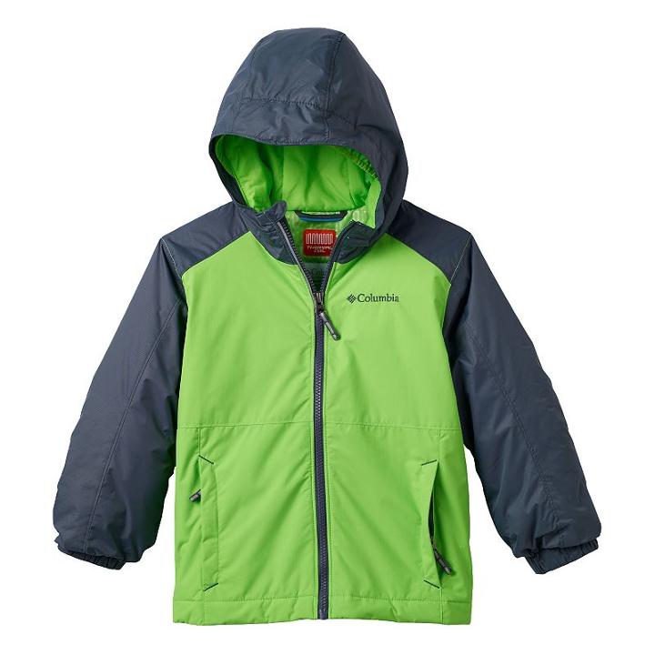 Boys 4-7 Columbia Outgrown Thermal Coil Hooded Jacket, Boy's, Size: 4-5, Green Oth