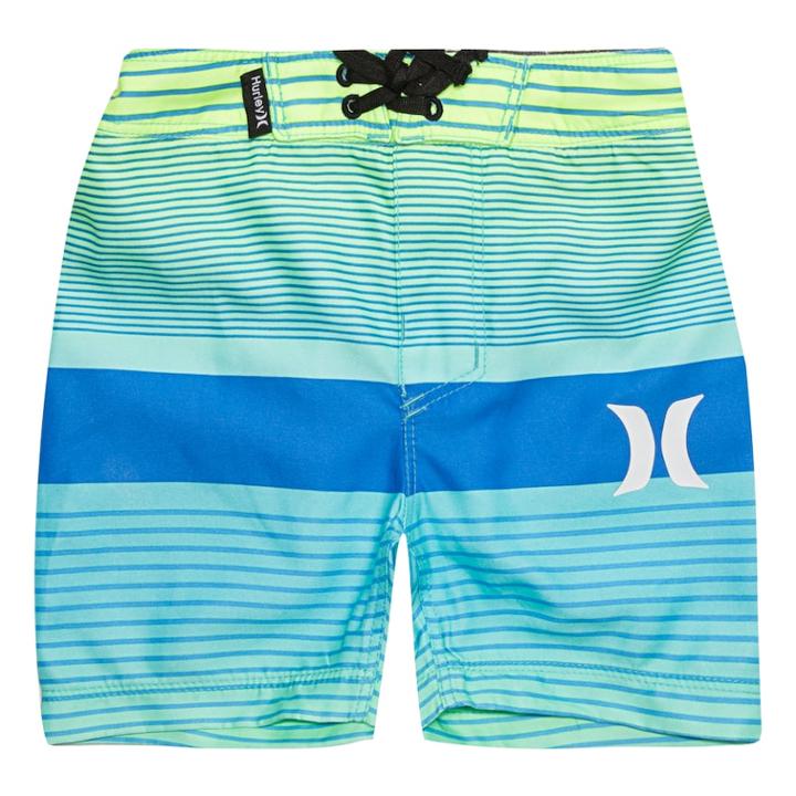 Baby Boy Hurley Line Up Board Shorts, Size: 24 Months, Green