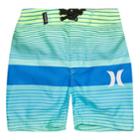 Baby Boy Hurley Line Up Board Shorts, Size: 24 Months, Green