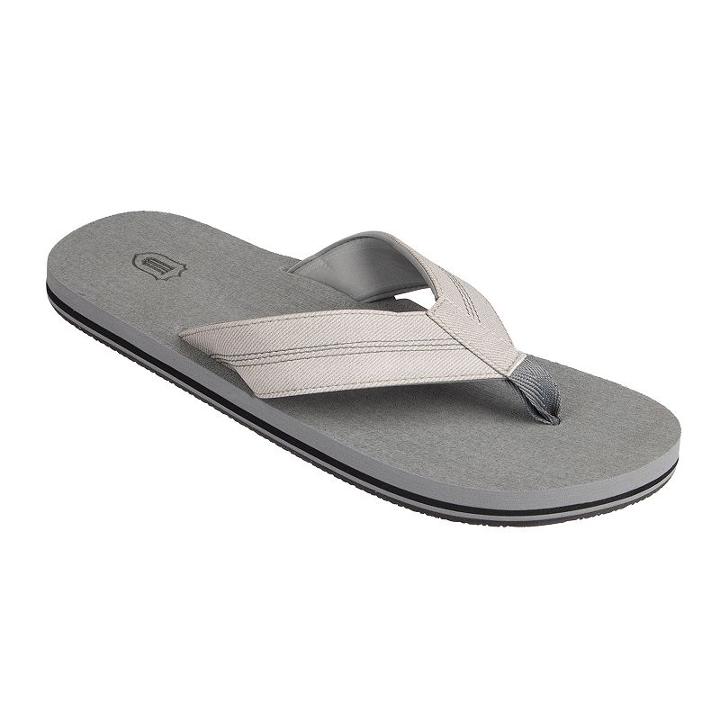 Men's Wembley Flip-flops, Size: Xl, Grey