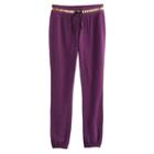 Girls 7-16 & Plus Size So&reg; French Terry Jogger Pants, Size: 16 1/2, Purple