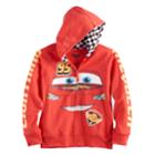 Disney / Pixar Cars Boys 4-7 Lightning Mcqueen Zip Hoodie, Size: 7, Red