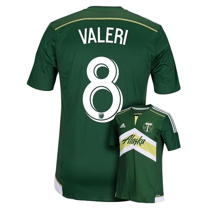 Men's Adidas Portland Timbers Diego Valeri Mls Jersey, Size: Large, Green