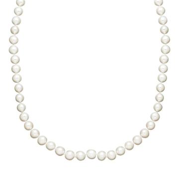Freshwater By Honora Freshwater Cultured Pearl Necklace In 10k Gold (7-8 Mm), Women's, Size: 18, White