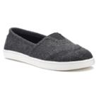 So&reg; Lorena Girls' Wool Sneakers, Size: 4, Grey