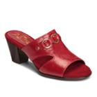 A2 By Aerosoles Base Board Women's Heeled Sandals, Size: Medium (10), Med Red