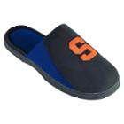 Men's Syracuse Orange Scuff Slippers, Size: Large, Black