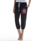 Women's Concepts Sport Nebraska Cornhuskers Backboard Capri Pants, Size: Xl, Grey (charcoal)