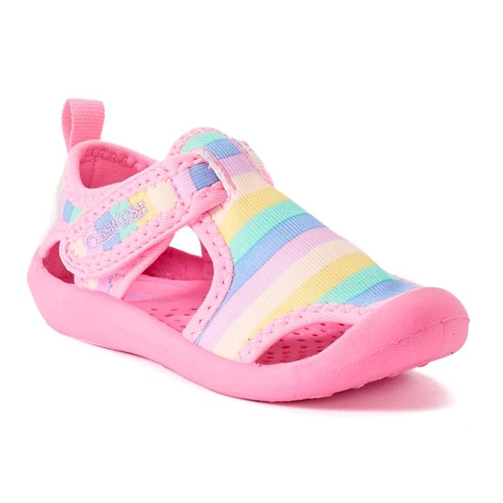 Oshkosh B'gosh&reg; Aquatic 3 Toddler Girls' Water Shoes, Size: 11, Multicolor