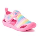 Oshkosh B'gosh&reg; Aquatic 3 Toddler Girls' Water Shoes, Size: 11, Multicolor