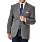 Men's Haggar Classic-fit Solid Sport Coat, Size: 40 Long, Med Grey