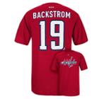 Men's Reebok Washington Capitals Nicklas Backstrom Premier Tee, Size: Xl, Red