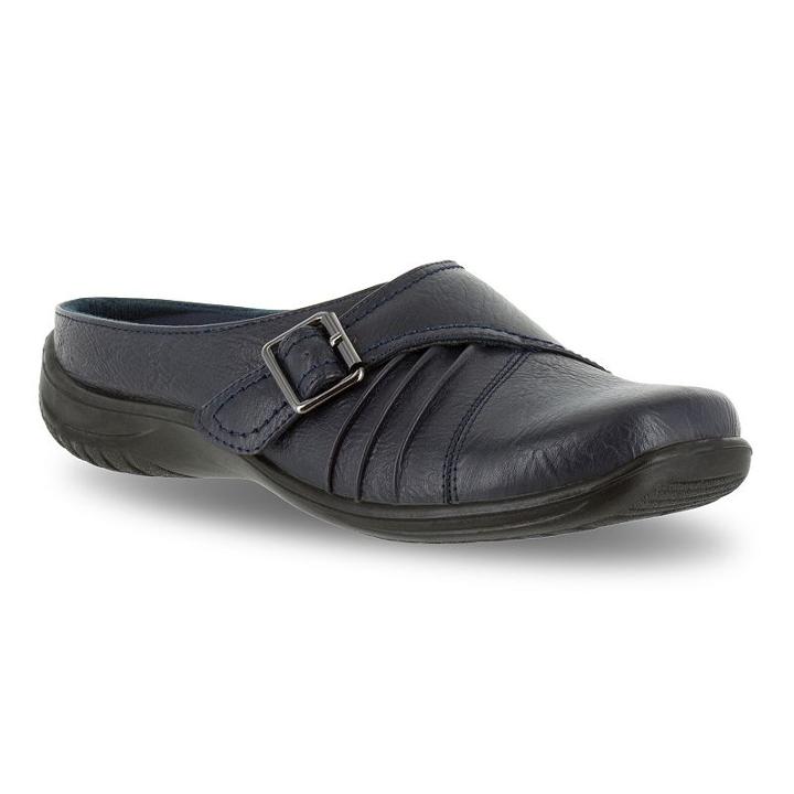 Easy Street Hart Women's Clogs, Size: Medium (11), Blue (navy)