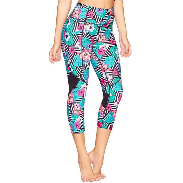 Women's Colosseum Empowerment Capris, Size: Small, Brown Over