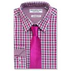 Men's Nick Graham Everywhere Modern-fit Dress Shirt And Tie Boxed Set, Size: 2x-36/37, Blue Other
