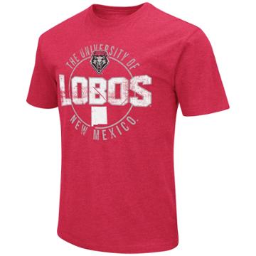 Men's New Mexico Lobos Game Day Tee, Size: Large, Med Red