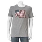 Men's Sonoma Goods For Life&trade; U.s. Flag Tee, Size: Large, Grey
