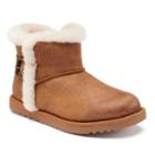 Sonoma Goods For Life&trade; Girls' Snowflake Harness Boots, Girl's, Size: 3, Dark Beige