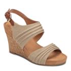 A2 By Aerosoles May Plush Women's Wedge Sandals, Size: Medium (10.5), Lt Beige