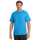 Men's Champion Classic Jersey Tee, Size: Small, Blue