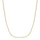 Everlasting Gold 14k Gold Singapore Chain Necklace - 18 In, Women's, Size: 18