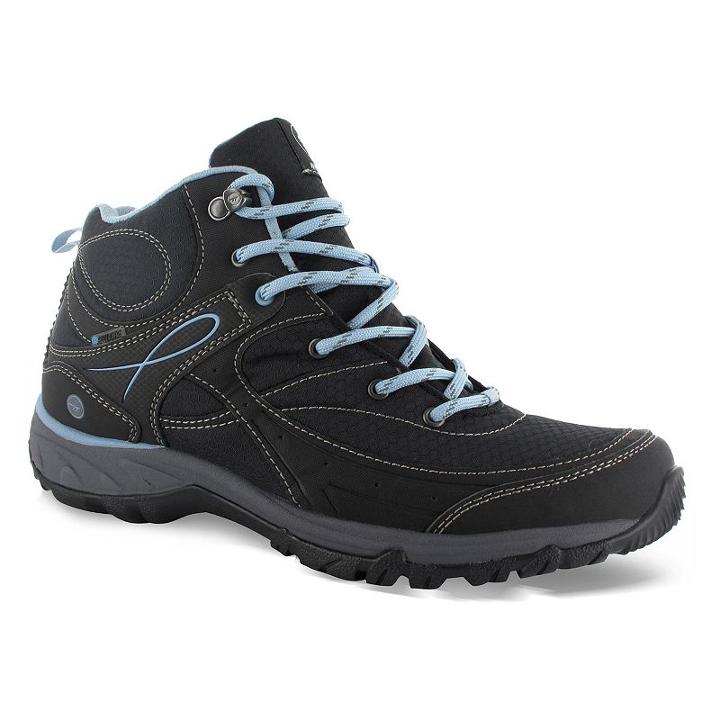 Hi-tec Equilibrio Bijou Mid I Women's Water-resistant Boots, Size: Medium (8.5), Black