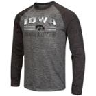 Men's Campus Heritage Iowa Hawkeyes Raven Long-sleeve Tee, Size: Large, Oxford