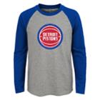 Boys 4-18 Detroit Pistons Fadaway Tee, Size: 4-5, Grey