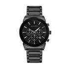 Bulova Men's Stainless Steel Chronograph Watch - 98b215, Black