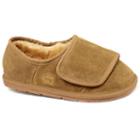 Lamo Men's Suede Wrap Slippers, Size: Small, Brown