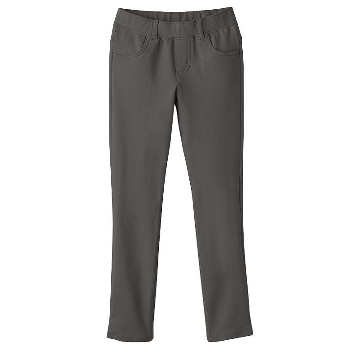 Girls 4-7 Jumping Beans&reg; French Terry Leggings, Girl's, Size: 6x, Grey