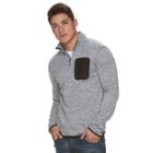 Men's Urban Pipeline&reg; Quarter-zip Fleece Sweater, Size: Small, White