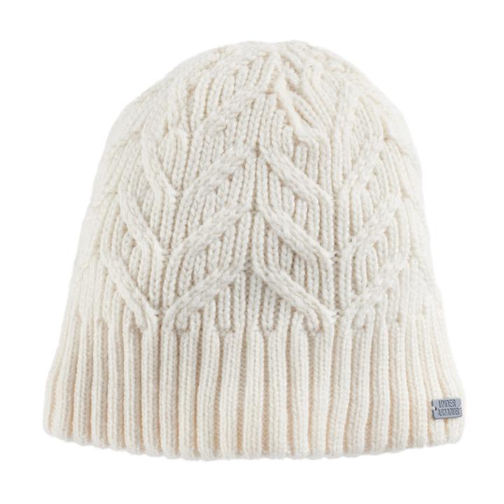Women's Under Armour Around Town Knit Beanie, White Oth