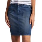 Women's Lee Coleman Jean Skirt, Size: 12, Dark Blue