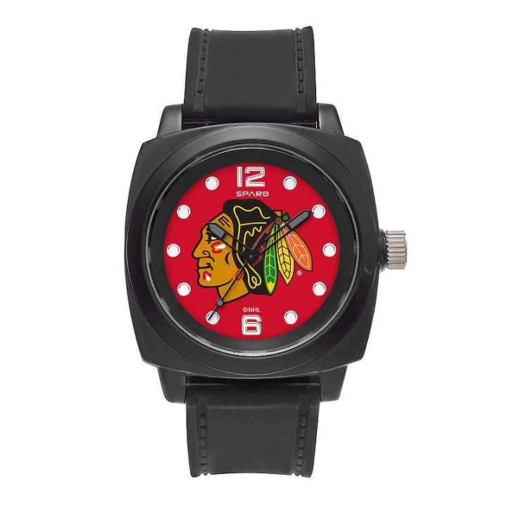 Men's Sparo Chicago Blackhawks Prompt Watch, Multicolor