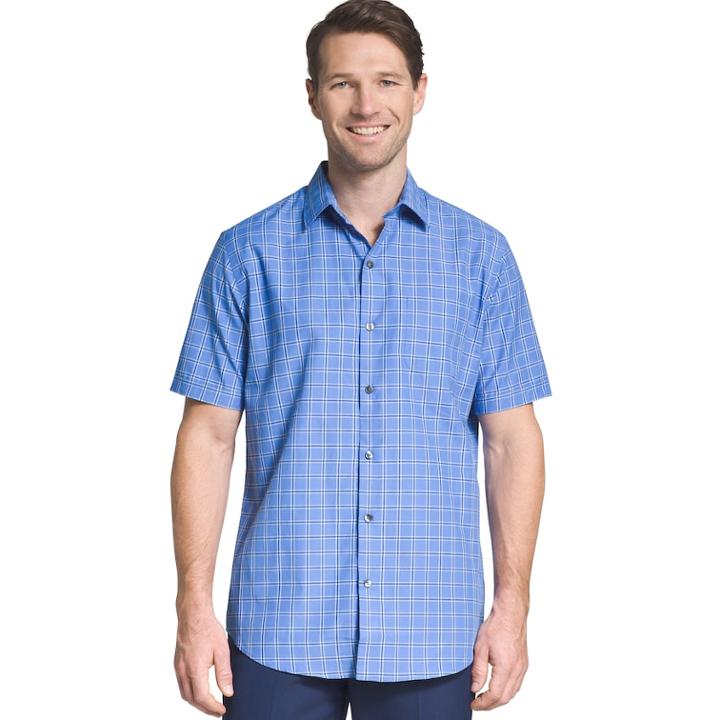 Men's Van Heusen Air Classic-fit Casual Button-down Shirt, Size: Small, Light Blue