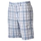 Men's Apt. 9&reg; Flat-front Patterned Shorts, Size: 35, White