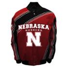 Men's Franchise Club Nebraska Cornhuskers Warrior Twill Jacket, Size: Xxl, Red