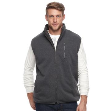 Men's Victory 40 Sherpa-lined Fleece Vest, Size: Xl, Grey (charcoal)