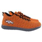 Men's Forever Collectibles Denver Broncos Light-up Sneakers, Size: 8, Multicolor