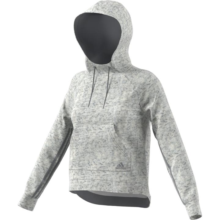 Women's Adidas Sport To Street Long Sleeve Hoodie, Size: Xl, White