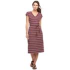 Women's Sonoma Goods For Life&trade; V-neck Midi Dress, Size: Xxl, Dark Red