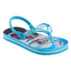Disney's Frozen Elsa & Anna Toddler Girl Glitter Thong Flip-flops, Size: 9-10, Silver